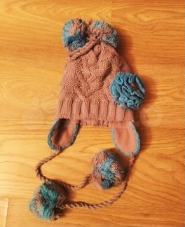 Шапка зимняя на девочку