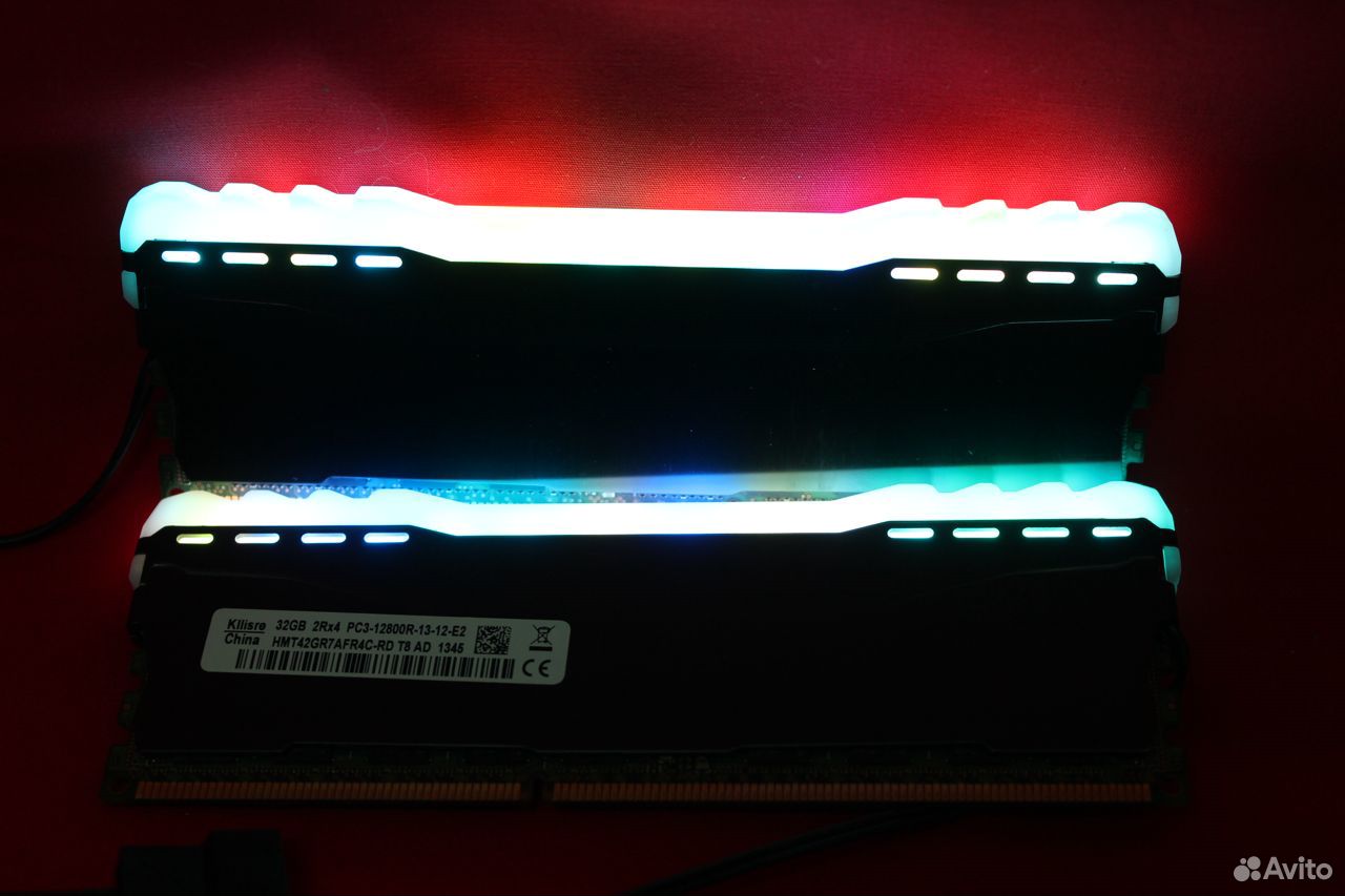 DDR3 32Gb 1600 MHz PC3-12800 Kllisre ECC RGB 89509501844 купить 5