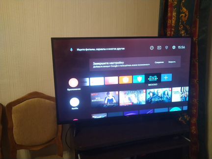 Телевизор tcl 43p615 4к smart (новый)