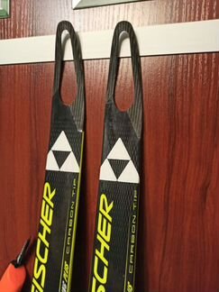 Коньковые лыжи Fischer Carbon lite 192 палки ботин