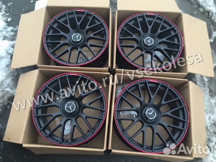 Комплект новых дисков AMG R19 Mercedes 5-112
