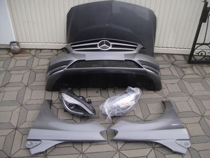 Mercedes B W246 мерседес ноускат бампер фары
