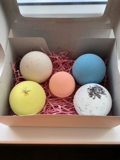 Подарочный набор бомбочек для ванны