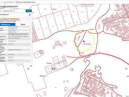 Публичная кадастровая карта емельяново красноярского края