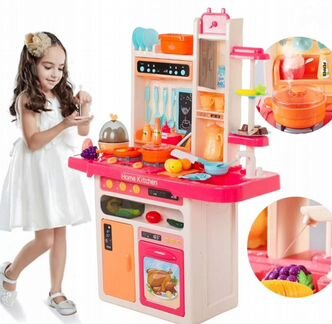 Детская Кухня kitchen 889-162 Вода, Пар,Музыка, Яй