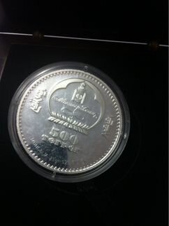 500 тугриков 2007 Монголия мышь