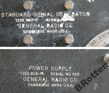 Генератор Type 605-A Дженерал Радио GR GE USA