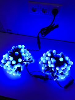 Гирлянды мультишары 10 м 100LED d23 мм