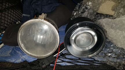 Противотуманки с Led английскими глазками