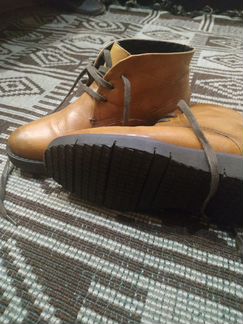 Ботинки кожаные