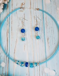 Чокер и серьги (комплект)