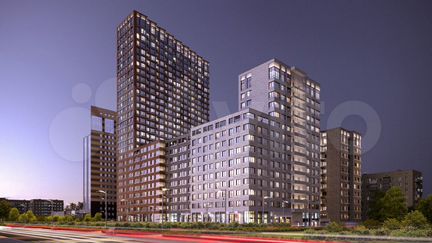 2-к апартаменты, 61.2 м², 4/29 эт.