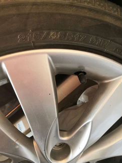 Продаю оригинальный комплект колёс для Kia cerato