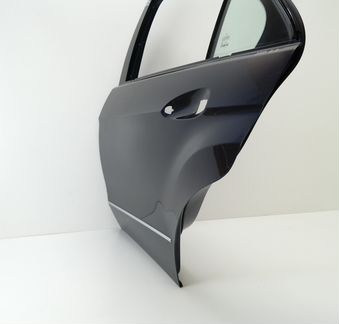 Дверь задняя левая мерседес W212 / E212 с хромом