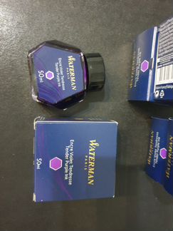 Чернила фиолетовые Waterman 50ml новые