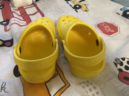 Новые Crocs с 7 кроксы сабо детские