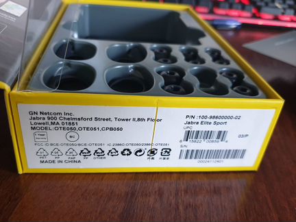 Беспроводные наушники Jabra Elite Sport