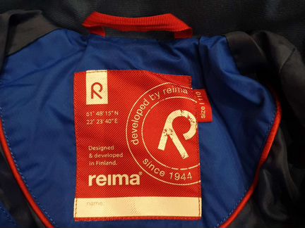 Пуховик reima разм. 110