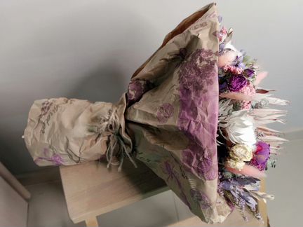 Комплзиции и букеты из сухоцветов, букеты, доставк