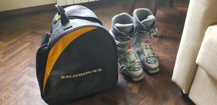 Горнолыжные ботинки хэд + сумка чехол к ним