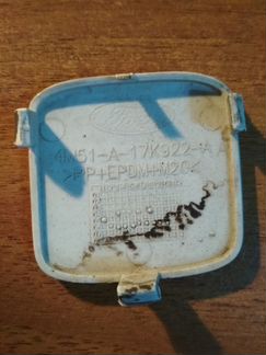 Заглушка крюка Ford focus дорестайл 05-08 хэтчбек