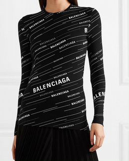 Лонгслив Balenciaga M(44-46) размер цв. чёрный