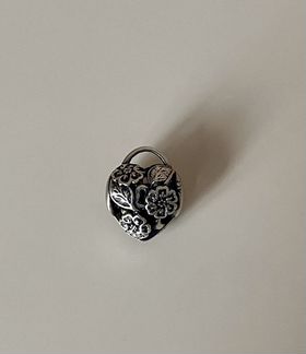 Шарм сердце замок новый Pandora
