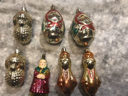 Елочные игрушки СССР