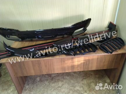 Лезвия сплиттер диффузор решетки крышки BMW G30