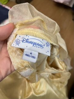 Платье Бэль belle Disneyland