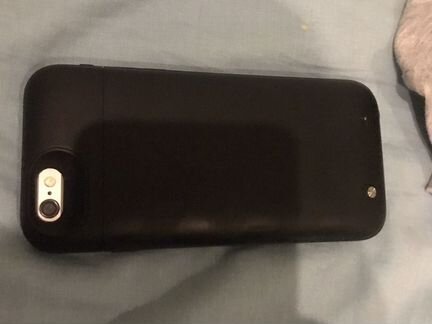 iPhone 6 16gb с чехлом mophie 32gb