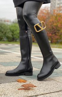 Сапоги Valentino кожаные