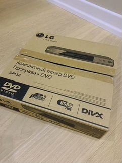 Компактный плеер DVD LG DP132