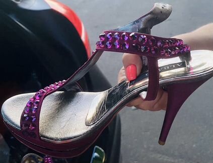 Итальянские красивые босоножки