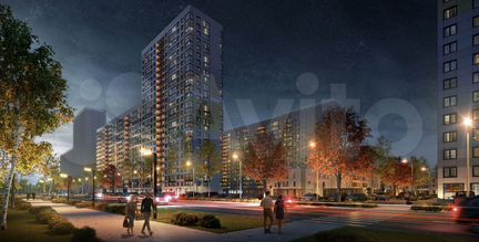 1-к квартира, 37.4 м², 5/25 эт.