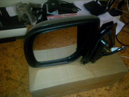 Зеркало левое Mitsubishi pajero 4 2006- 10 конт