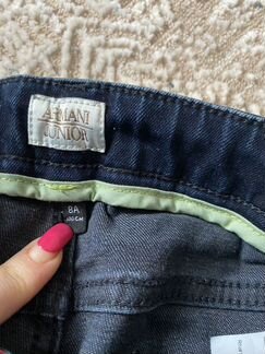Джинсы Armani для мальчика рост 130 8 лет