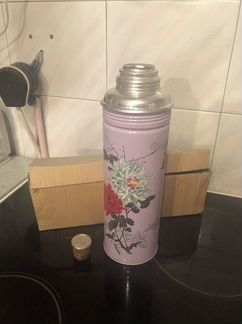 Термос со стеклянной колбой