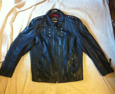 Кожаная куртка affliction новая