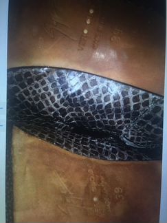 Сапоги натуральная кожа Zanotti