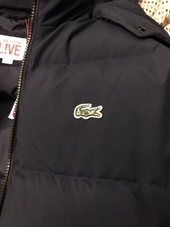 Lacoste live пуховик куртка