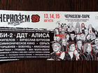 Билет на рок-фестиваль Чернозем 2021