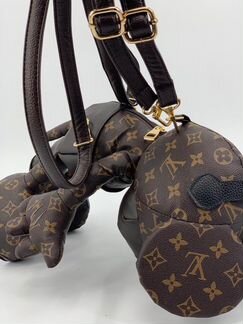 Рюкзак Louis Vuitton Mickey Mouse коричневый