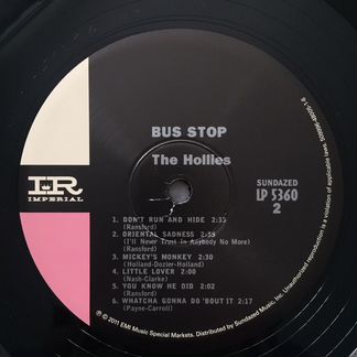 The Hollies Bus Stop, LP