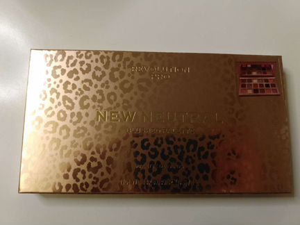 Палетка теней revolution pro new neutrals shadow p