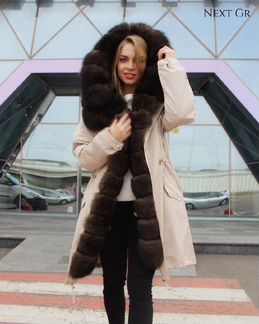 Парка с мехом