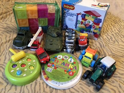 Игрушки пакетом