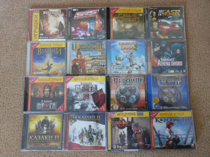 Компьютерные игры на CD и DVD