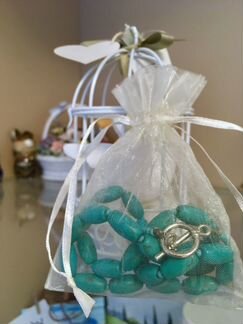 Новые бусы из бирюзы