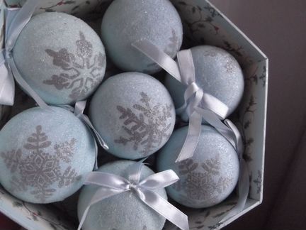 Новые новогодние шары